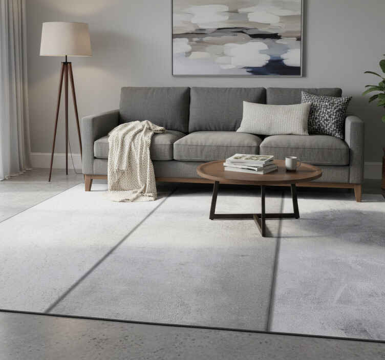 Texture vinyl rug inspired by textured cement wall - TenStickers