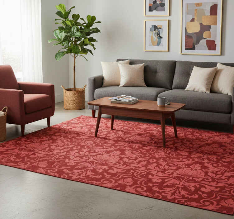 Tapis vinyle vintage velours - TenStickers