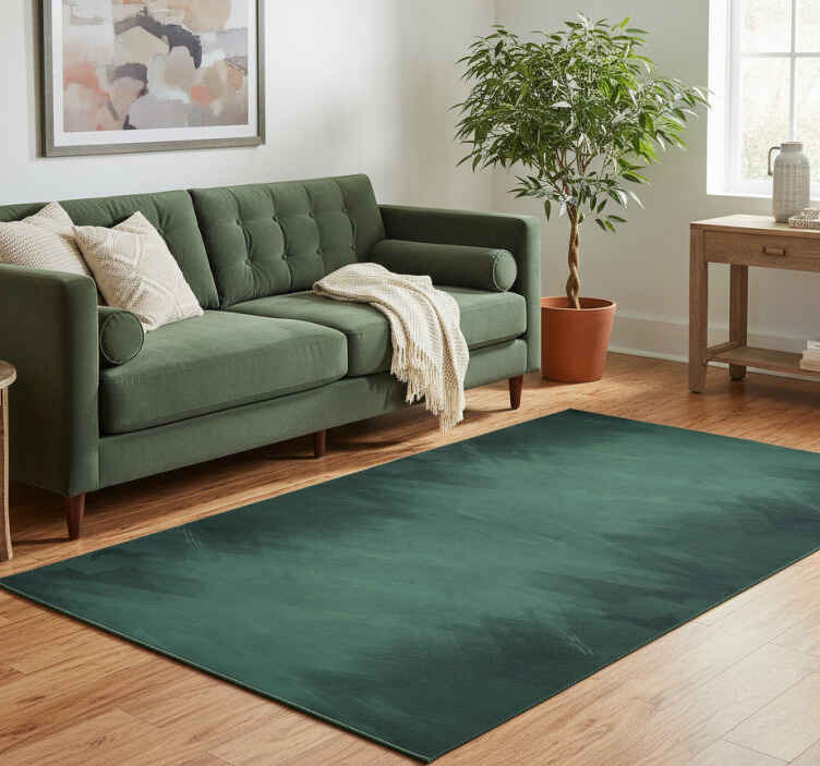 Tapis vinyle vintage design rétro vert rustique - TenStickers