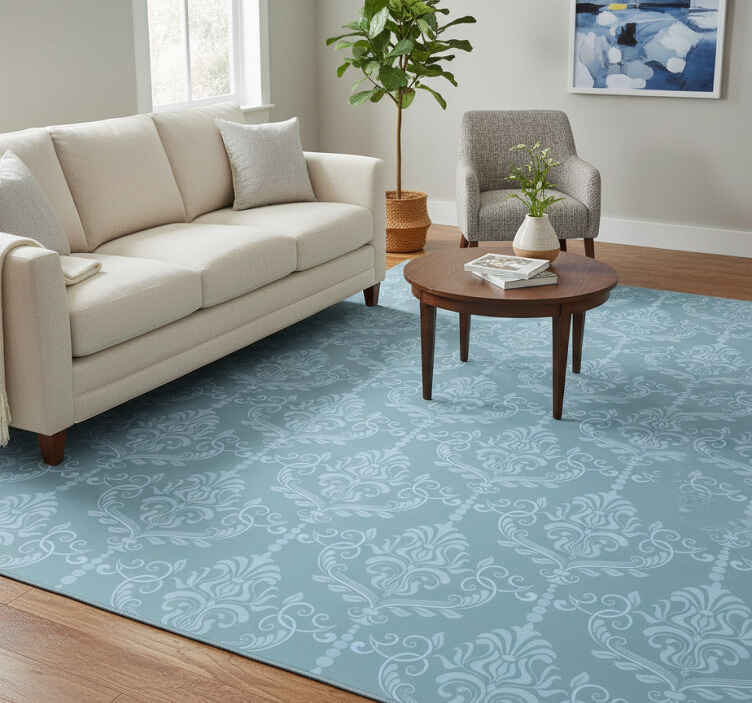 Tapis vinyle vintage baroque élégant et stylé - TenStickers