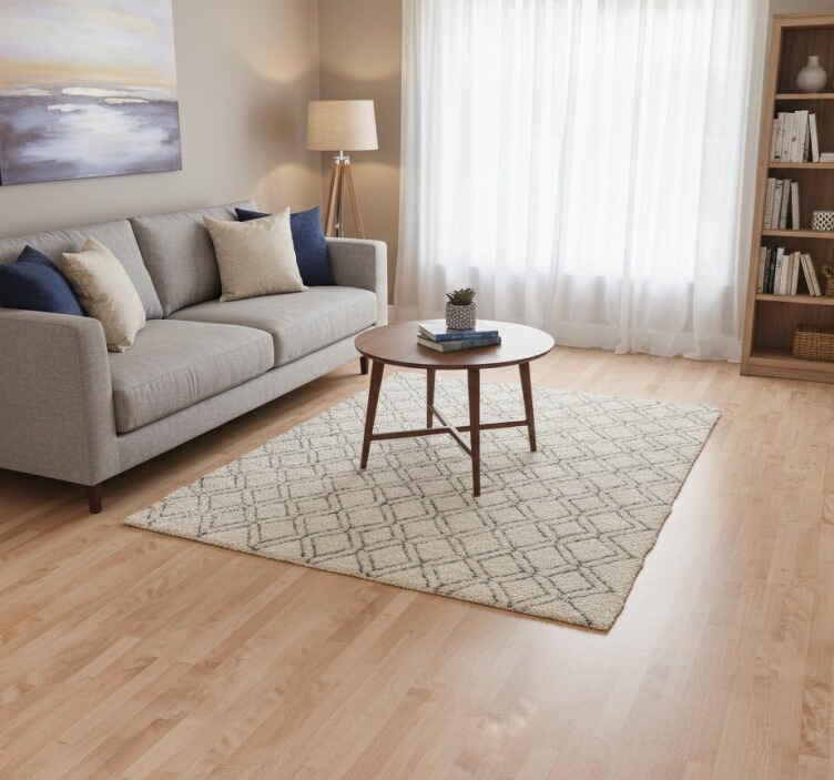Vinyl teppich textur elegante braune holzplanke - TenStickers