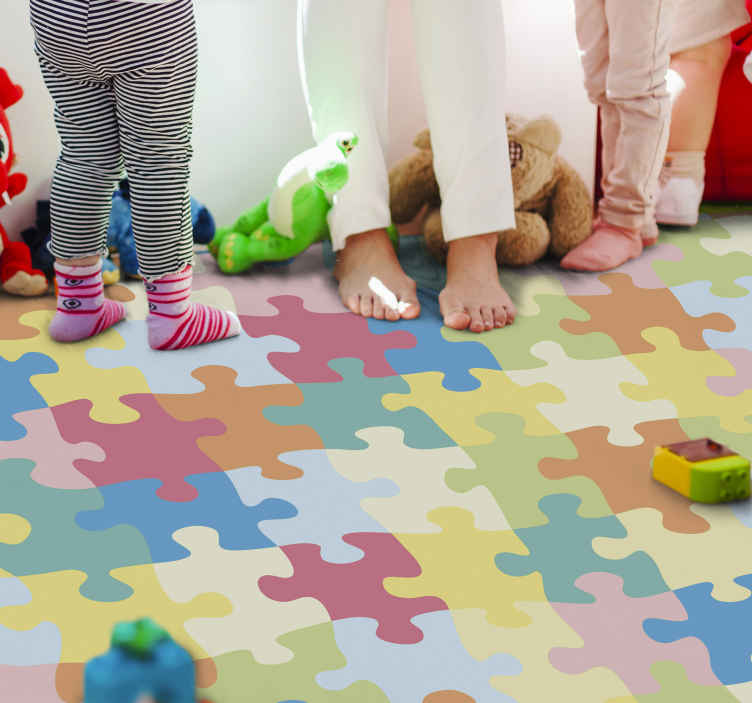 Alfombra vinílica infantil Rainbow - Lakkua