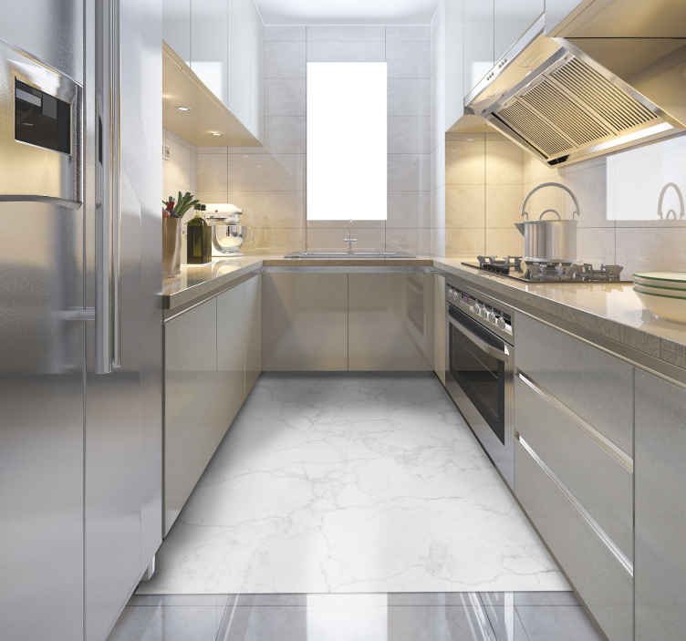 Grey marble texture surface stone floor tiles - TenStickers
