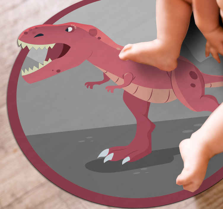 Tapete t-rex de vinil personalizado realista - TenStickers