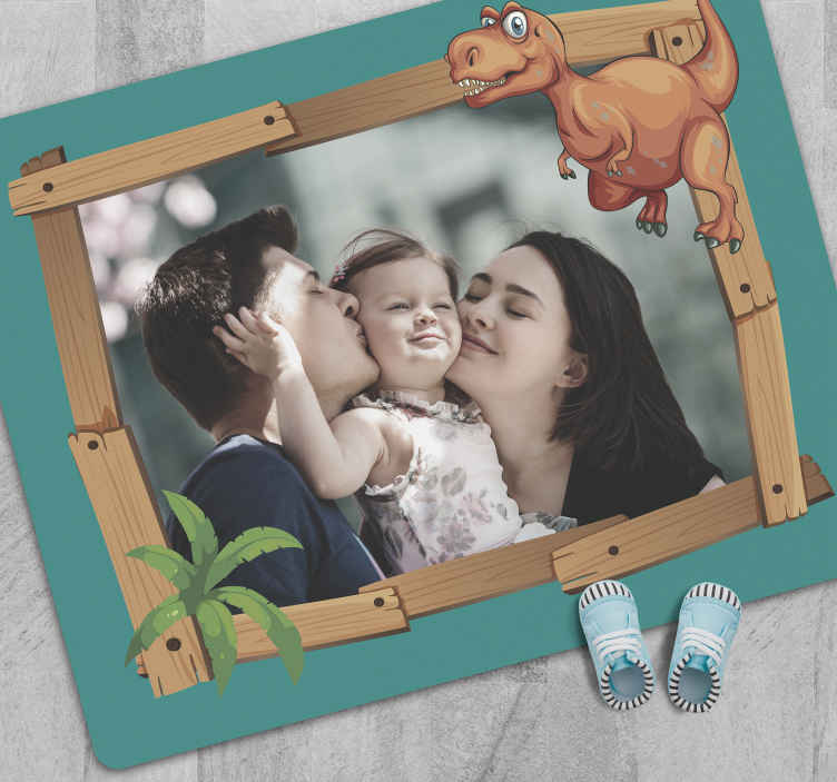 Customizable Dinosaur kids carpet - TenStickers