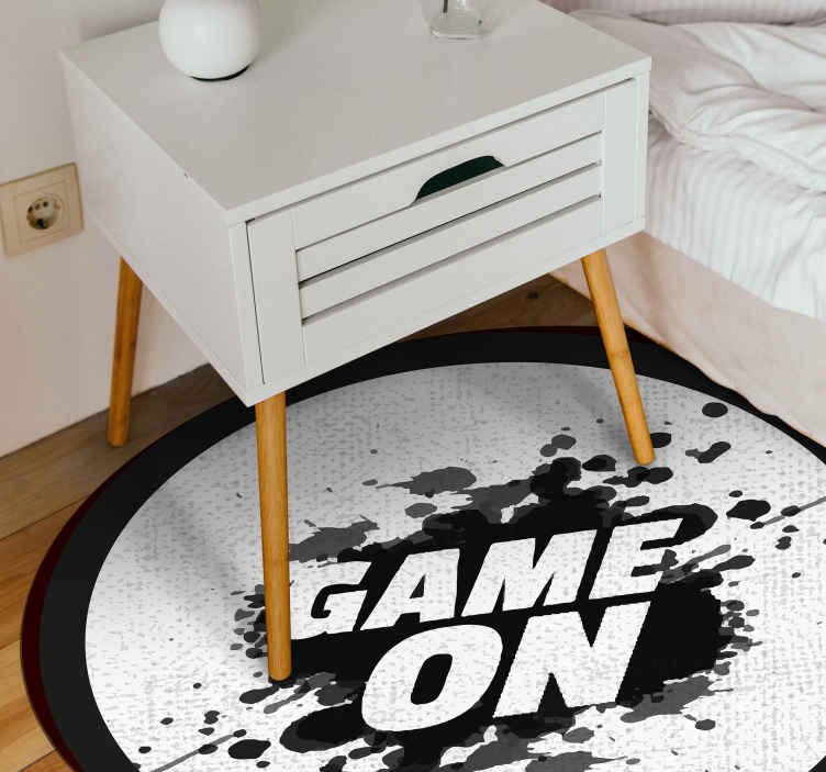 Vinyl rug twister game vinyl rug - TenStickers