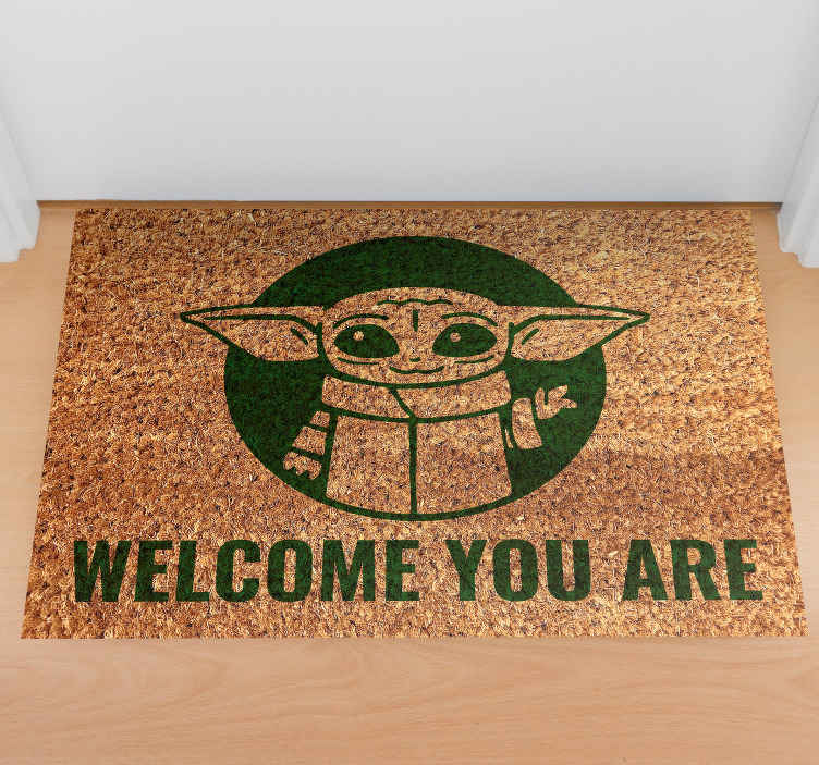 Personalised 'welcome to Our Home' Indoor Door Mat -  Denmark