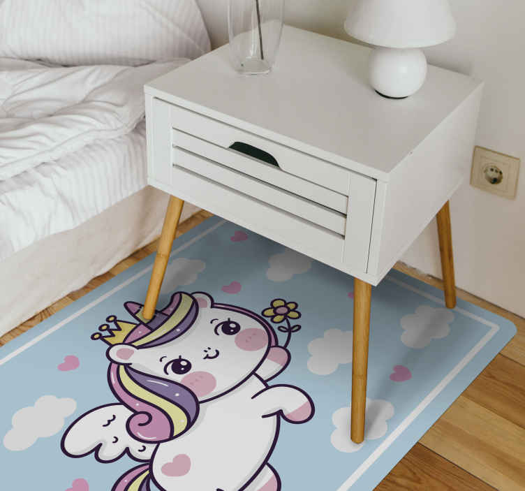 Ideal To Match Children`s Unicorns Wallpaper Borders. Kids Unicorns Lampshades 