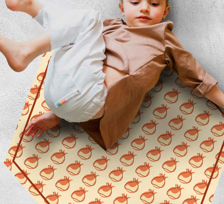 Tapis vinyle cuisine motifs d'oiseaux charmants - TenStickers
