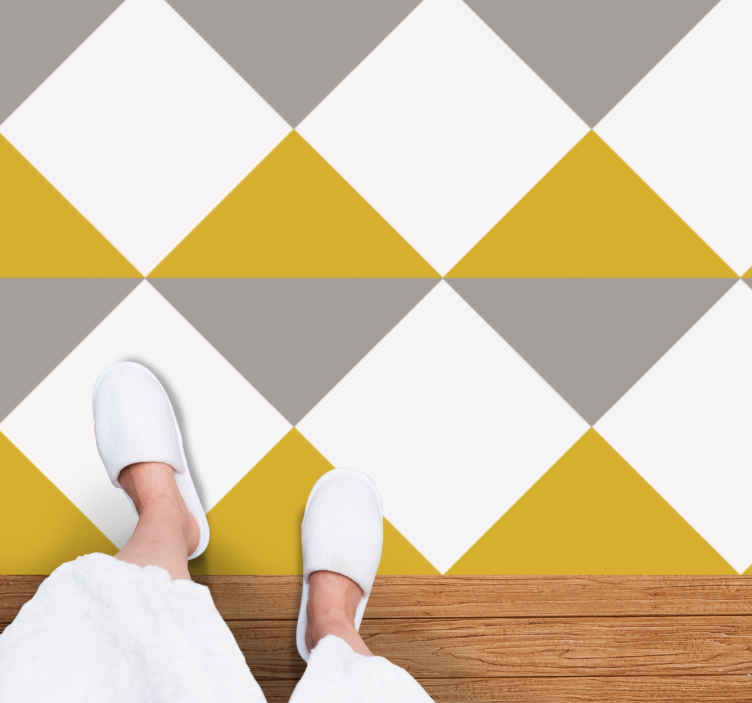 Glam pantone farveblok rektangulært tæppe - TenStickers