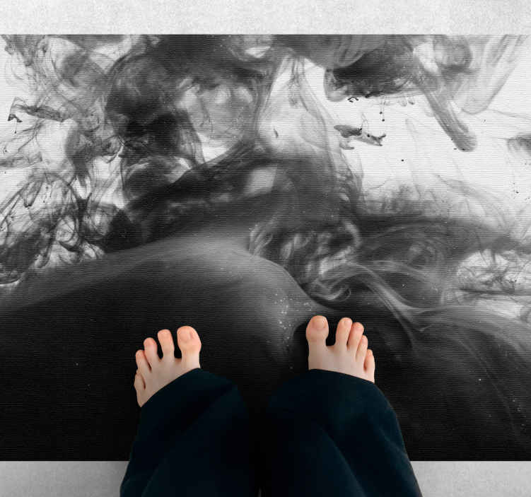Alfombras vinílicas modernas Densa nube gris de neblina - TenVinilo