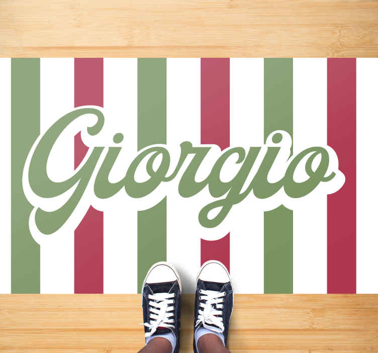 Tapete personalizado com letras retro vintage de caligrafia - TenStickers
