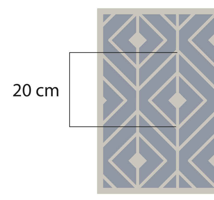 Modern geometric rug geometric rugs - TenStickers