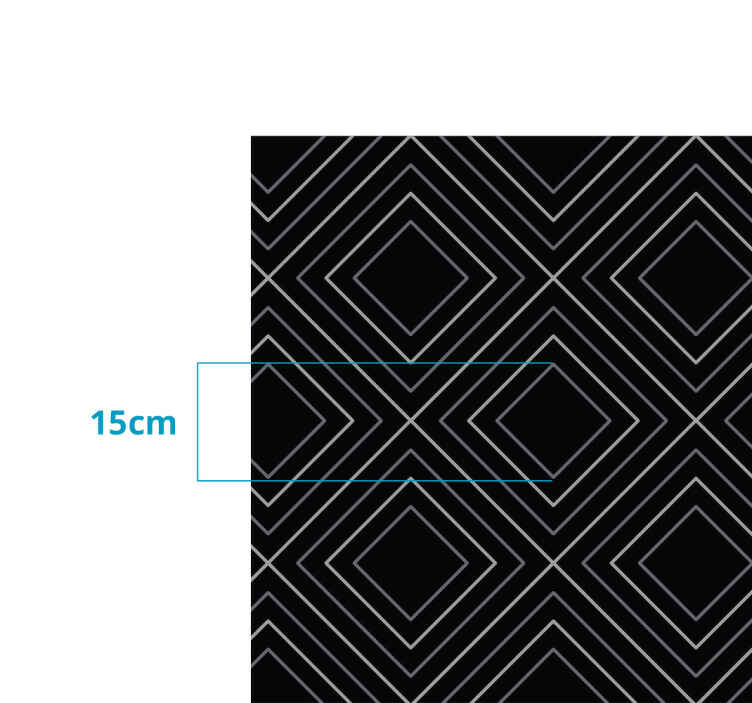 tapis vinyle geometrique Lignes élégantes  - TenStickers