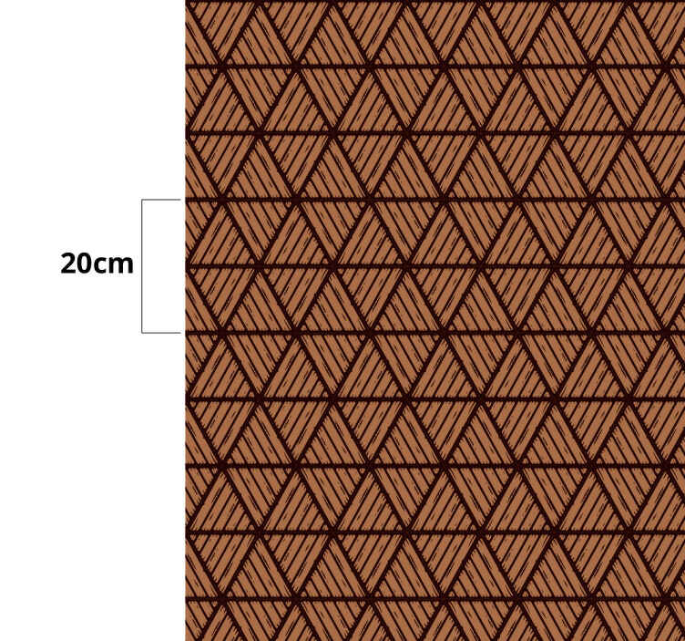 Geometriske tretrekanter gangløpere - Tenstickers