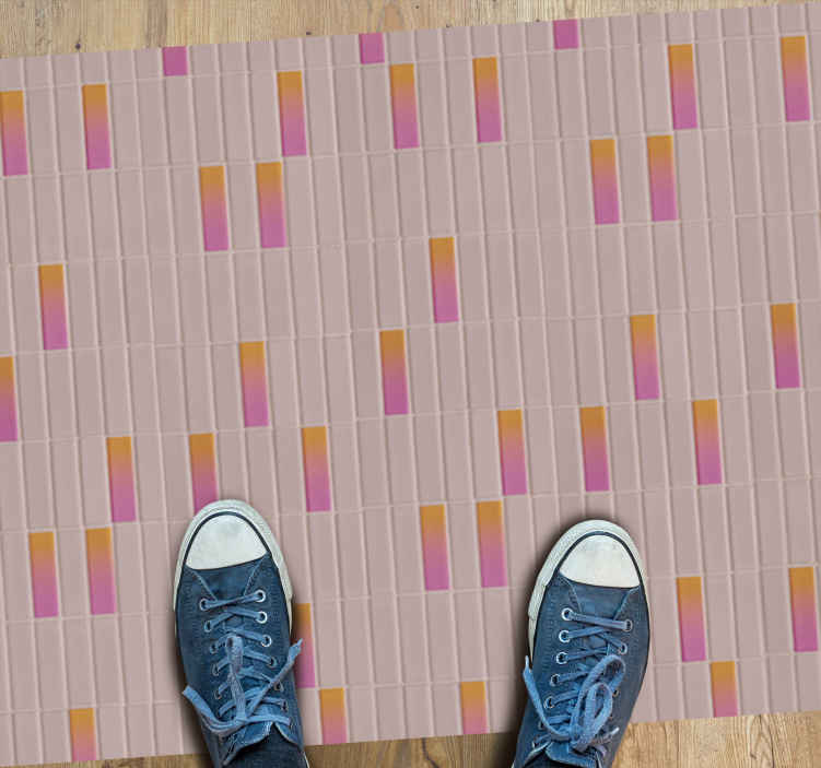 Tappeti bagno in vinile Colori pastello stile kawaii