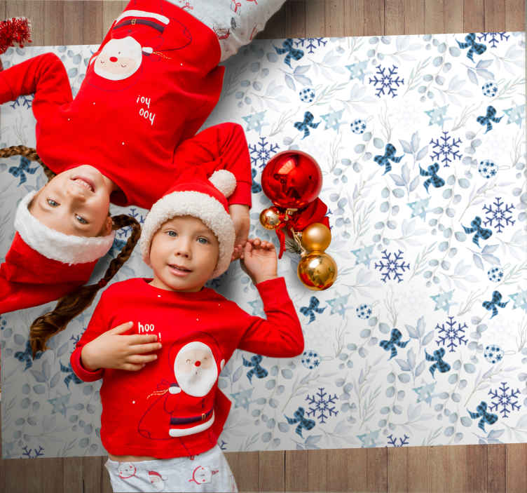 Tappeto in vinile corridoio Atmosfera natalizia