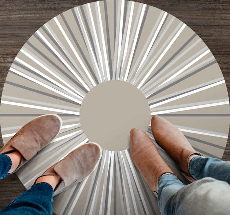 Nordic abstract rectangle pattern nordic style rugs - TenStickers