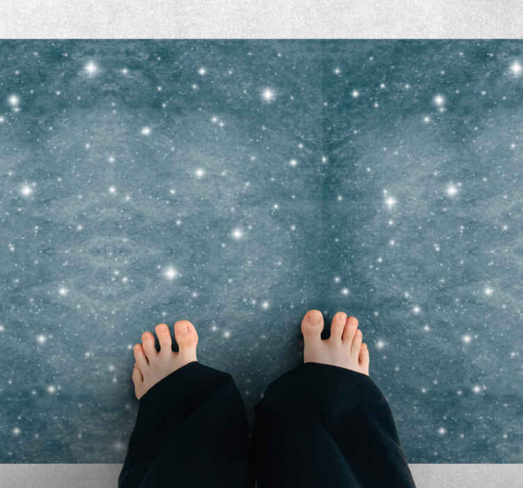 Alfombra vinílica salón Diseño contemporáneo abstracto - TenVinilo