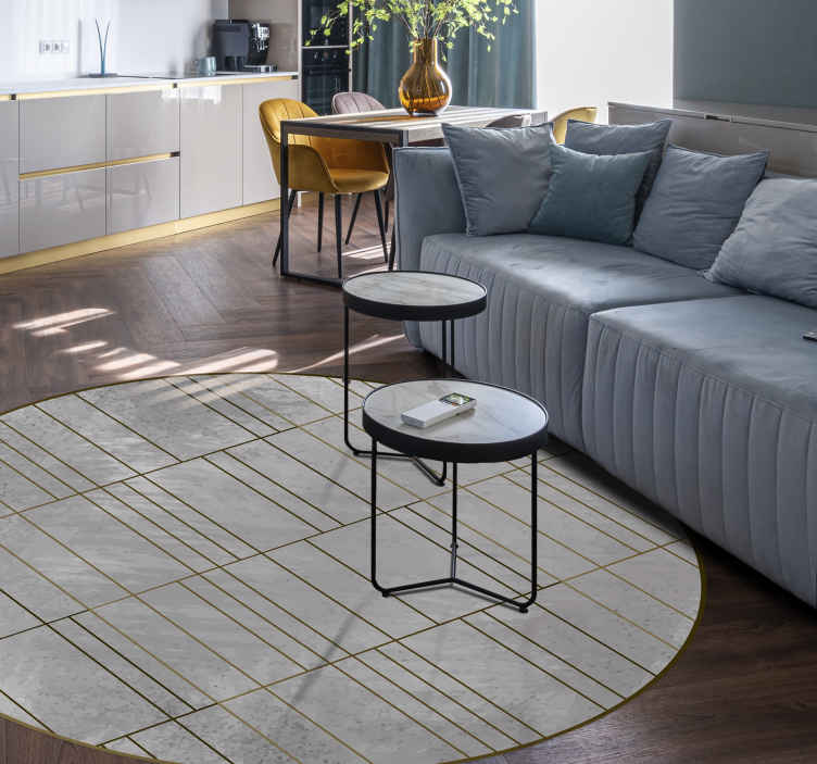 Vinylteppich modern grauer Beton - TenStickers
