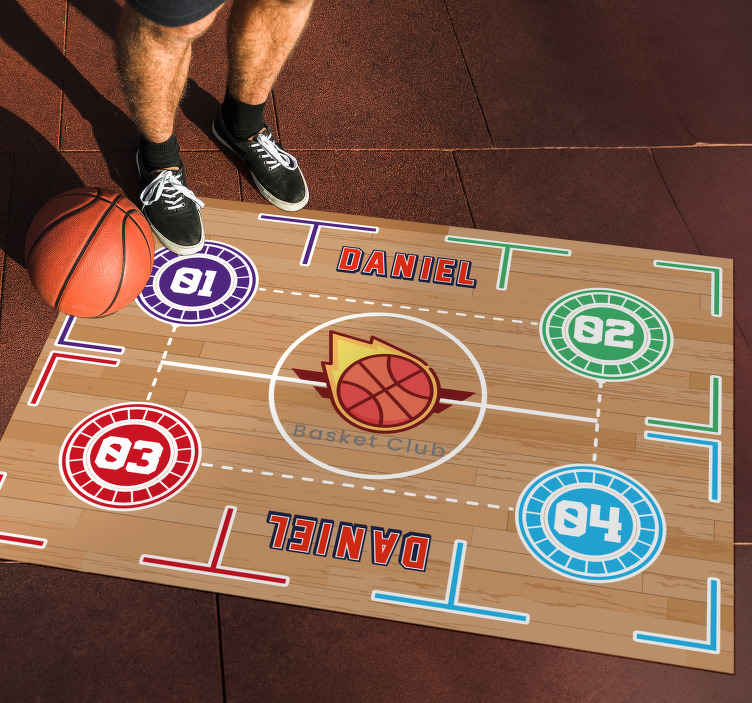 Tappetino Per Allenamento Di Dribbling Basket - Antiscivolo, 67x92cm - Foto 6