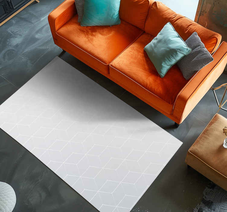 Geometrisch patroonoppervlak vinyl tapijt tegels - TenStickers