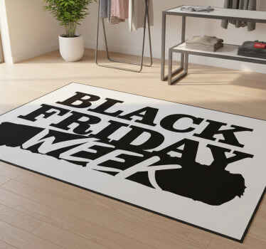 Black friday vinyl rug sale all week long - TenStickers