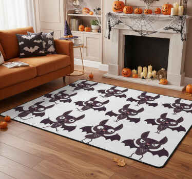 Alfombra vinílica halloween pack murciélagos felices - TenVinilo