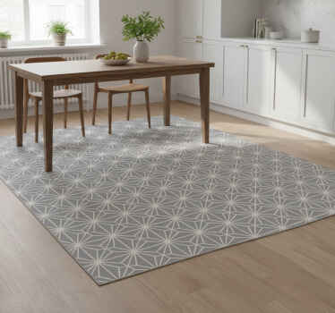 Alfombra vinilo cocina gris pantone - TenVinilo