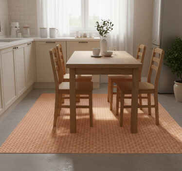 乙烯基厨房地毯米色纺织品 - TenStickers