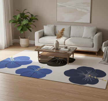 Vinil podovi cvijeće i biljke hibiskus aranžman - TenStickers