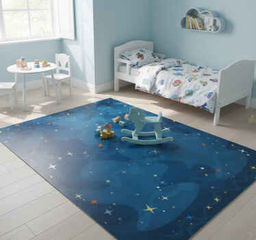 Vinyl teppich sterne sternenmuster camouflage - TenStickers