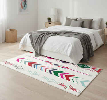 Tapete vinílico quarto setas pastel - TenStickers