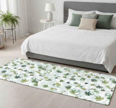 Tapete vinílico quarto cacto verde - TenStickers