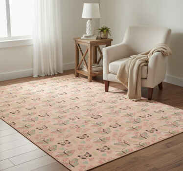 Tapete vinílico quarto em tons neutros com borboletas - TenStickers