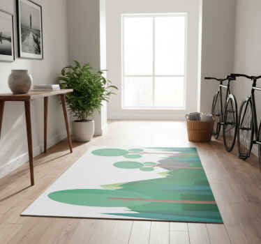 Alfombra vinílica naturaleza christiania dinamarca - TenVinilo