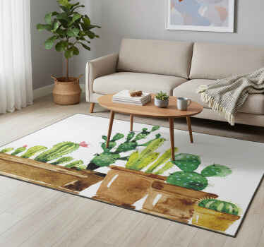 Vinil podovi cvijeće i biljke domaći kaktus vrt - TenStickers