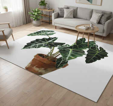 Vinil podovi cvijeće i biljke geometrijski lonac - TenStickers