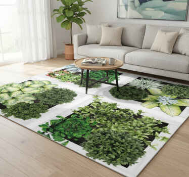 Vinil podovi cvijeće i biljke vertikalni vrtni pločice - TenStickers