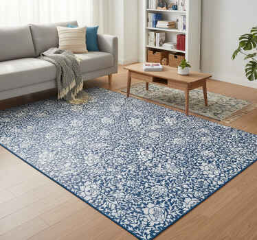 Vinil podovi cvijeće i biljke morska plava flora - TenStickers