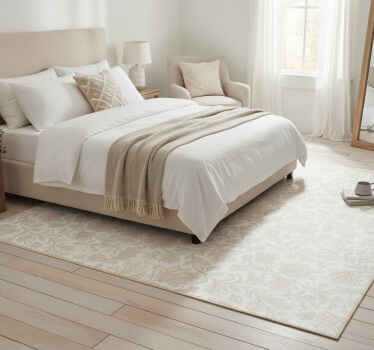 Decorative bohemian bedroom vinyl rug - TenStickers