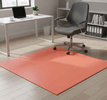 Geometric vinyl rug with square block design - TenStickers