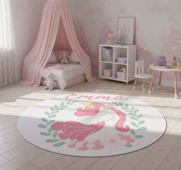 Otroške vinilna preproga princesa enaka imenu - TenStickers