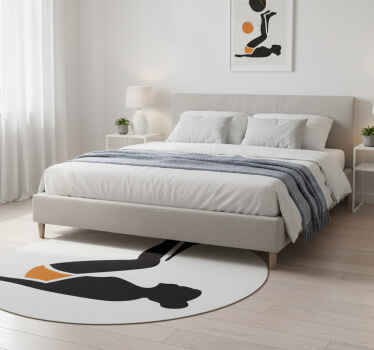 Vinyl tapijt slaapkamer decoratief design - TenStickers