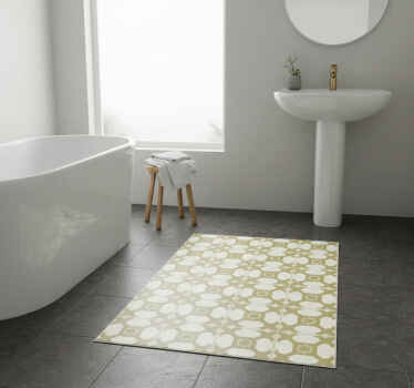 Vinil podovi za kupatilo s elegantnim uzorkom pločica - TenStickers