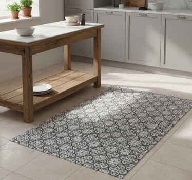 乙烯基厨房地毯摩洛哥瓷砖风格 - TenStickers