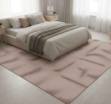 卧室乙烯基地毯采用斯堪的纳维亚设计点状图案 - TenStickers