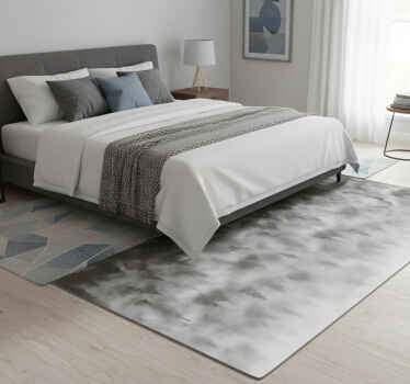 卧室乙烯基地毯 3d雾霭神秘山脉 - TenStickers