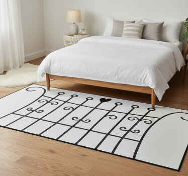 Tapete vinílico quarto cercado de amor - TenStickers