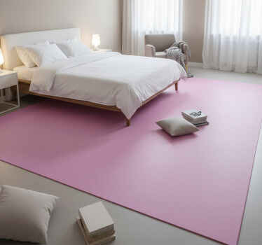 Tapete vinílico quarto e lençol rosa para guarda-roupa - TenStickers